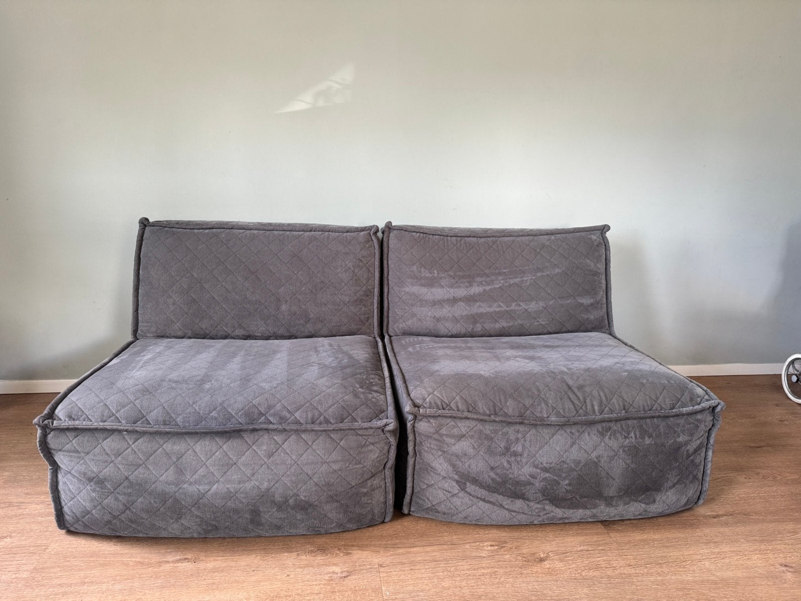 Zitelementen - fauteuil - bank, Ophalen, Gebruikt, 100 tot 125 cm, 150 tot 200 cm