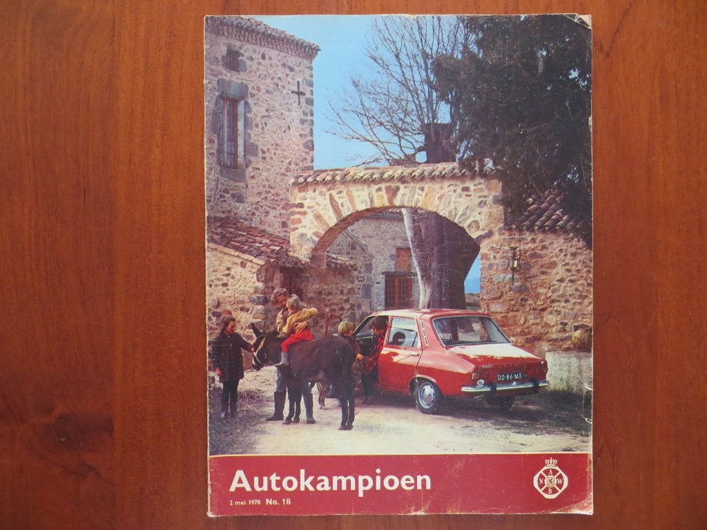 Autokampioen 18 1970 Datsun 1200, test Renault 12 TL, Saab, Boeken, Ophalen of Verzenden, Zo goed als nieuw, Renault