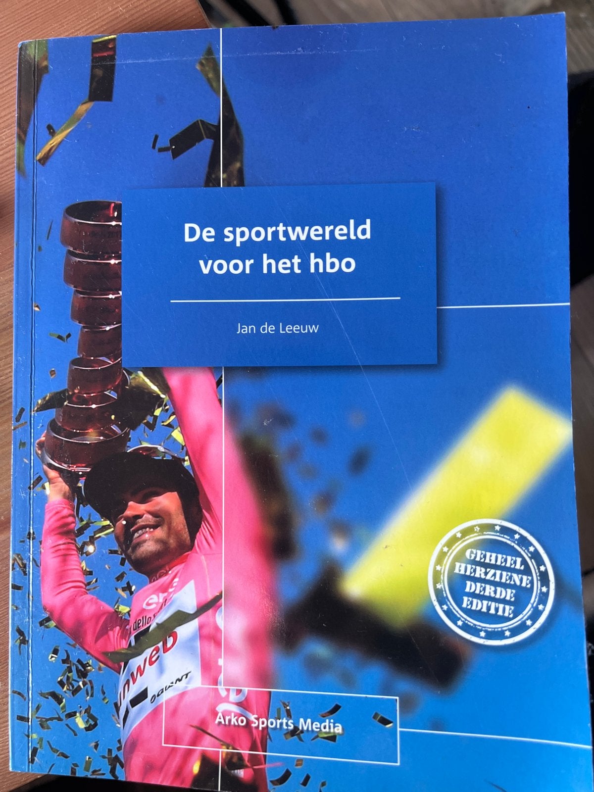 De sportwereld voor het hbo - Jan de Leeuw, Boeken, Ophalen, Zo goed als nieuw, Overige sporten