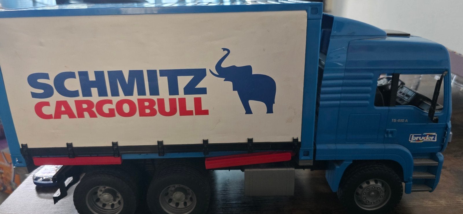 Schmitz cargobull speelgoed vrachtwagen, Ophalen of Verzenden, Gebruikt