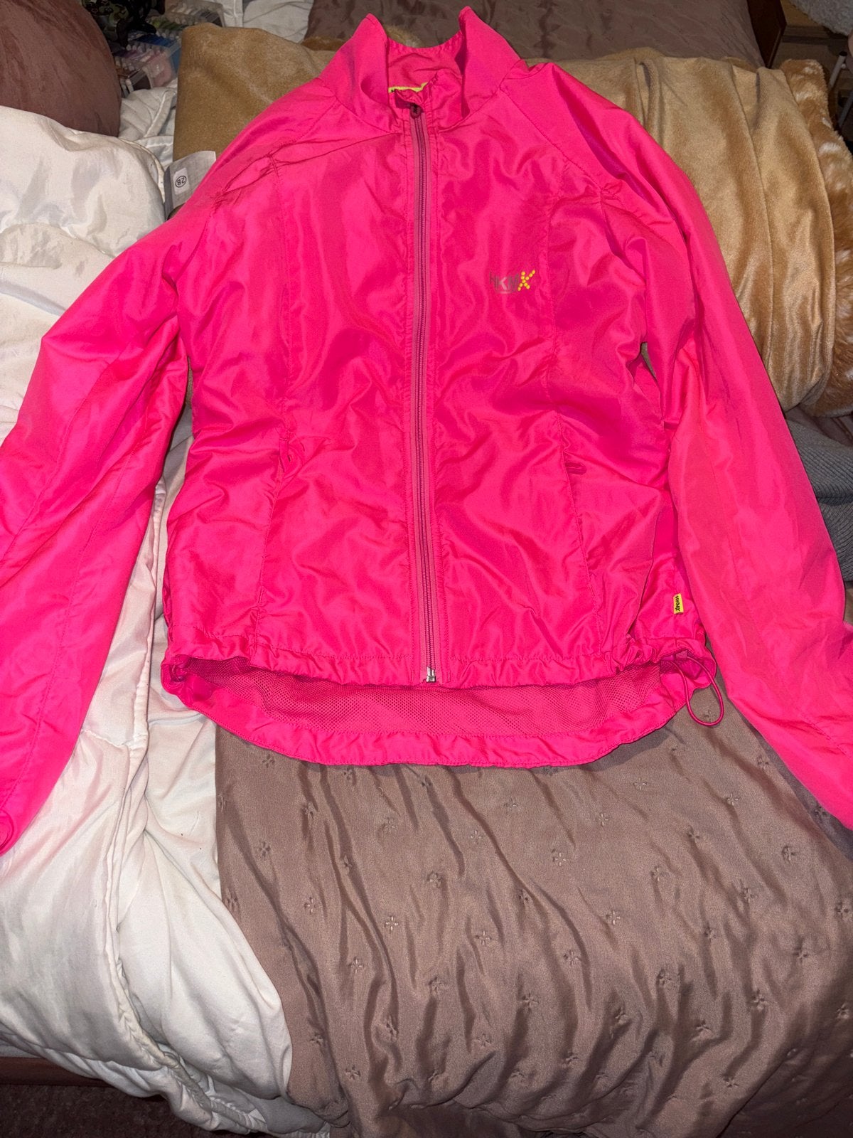 HKMX by Hunkemöller roze sportjasje maat S, Kleding | Dames, Ophalen, Roze, Maat 36 (S), Fitness of Aerobics