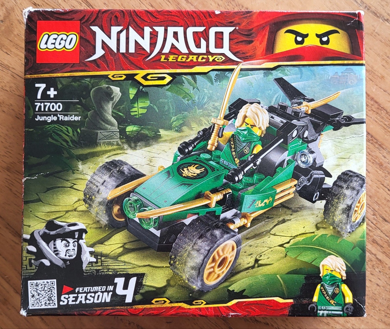 Lego Ninjago 71700 Jungle aanvalsvoertuig., Lego, Ophalen of Verzenden, Zo goed als nieuw, Compleet