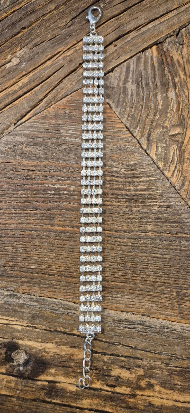 Armband(Swarovski), Ophalen of Verzenden, Zo goed als nieuw, Sieraad of Horloge