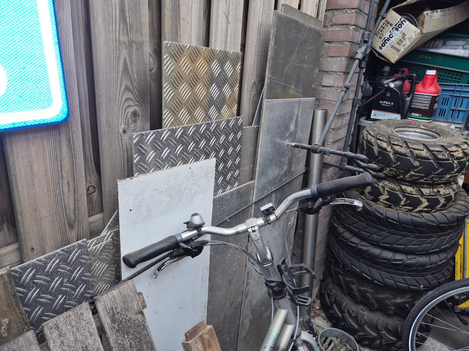 aluminium platen, Ophalen of Verzenden