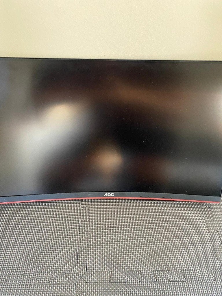AOC beeldscherm 24 inch C24G1, Computers en Software, Monitoren, Gebruikt, Curved, Full HD, LED