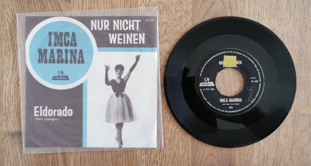 Single Imca Marina - Nur nicht weinen, Ophalen of Verzenden, Gebruikt, Pop