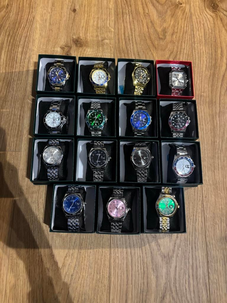 Mooie horloges rolex te koop - Diverse modellen beschikbaar, Ophalen of Verzenden, Zo goed als nieuw