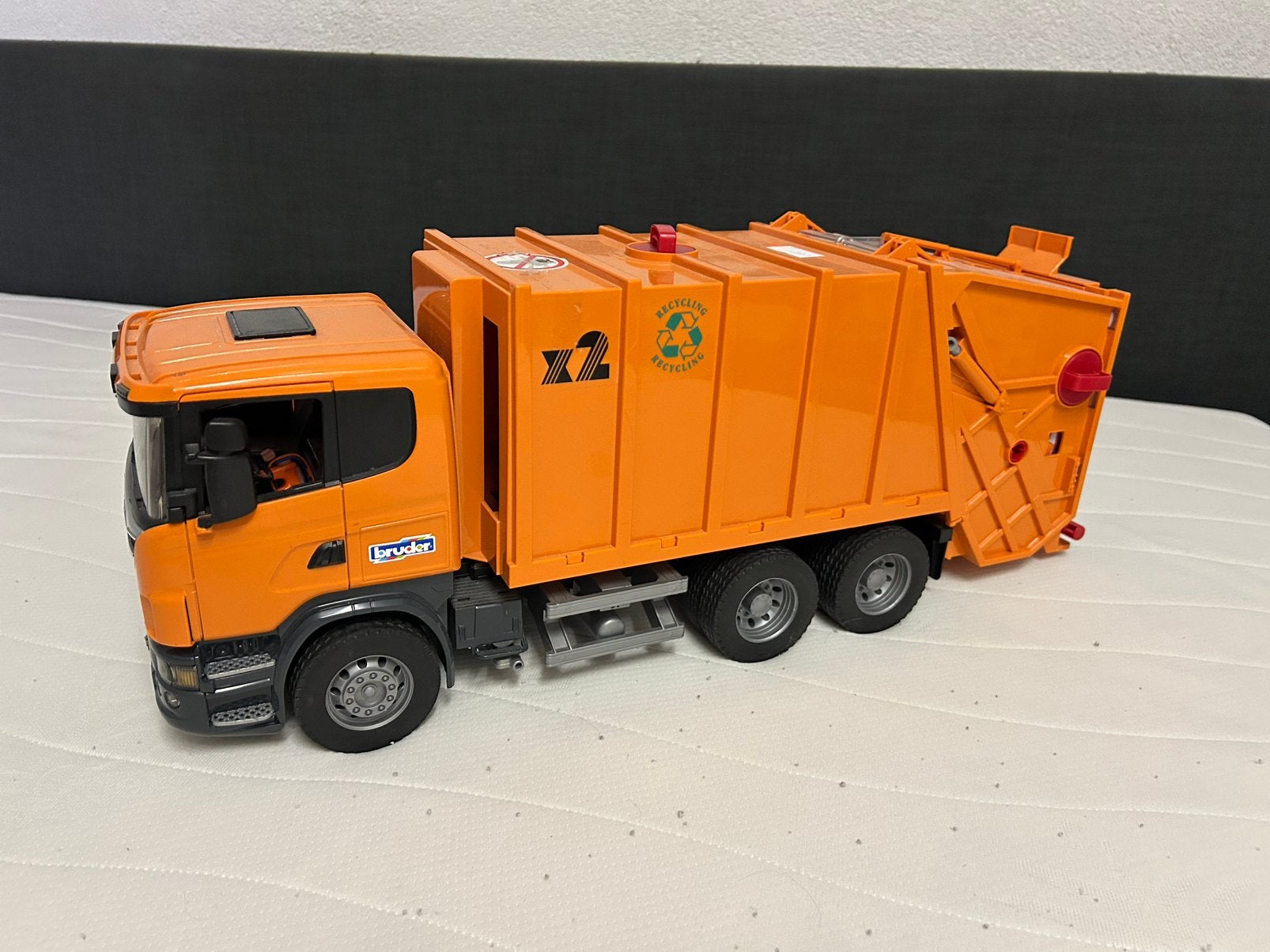 Bruder Scania Vuilniswagen - Zo goed als nieuw, Ophalen, Zo goed als nieuw