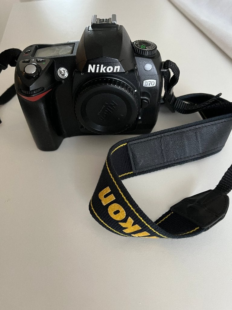 Nikon D70 (body), Gebruikt, Screenprotector, Overige typen, Ophalen of Verzenden