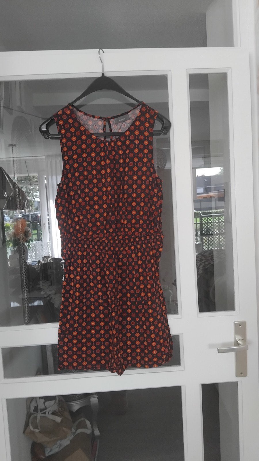 Jurkje zwart rood Yessica M, Kleding | Dames, Maat 38/40 (M), Yessica, Ophalen of Verzenden, Zo goed als nieuw