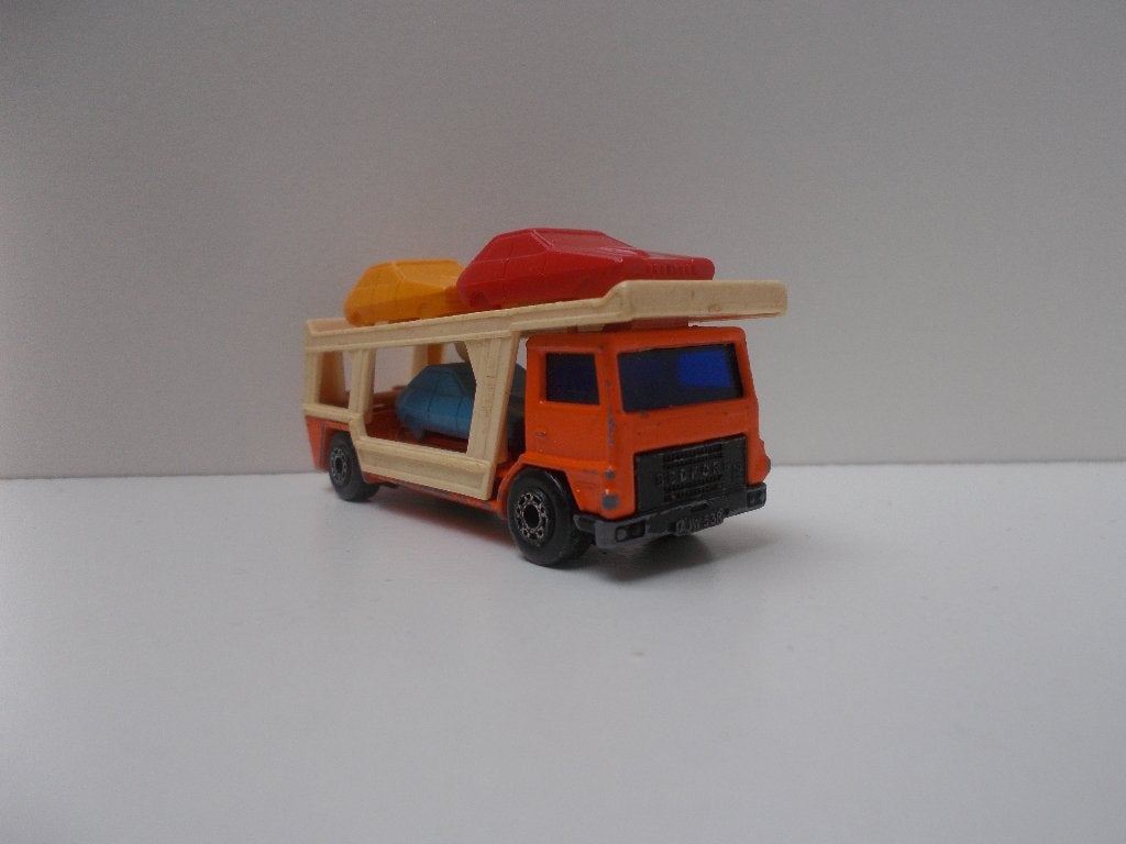 6504 Bedford Car Transporter Lesney Matchbox Superfast No 11, Ophalen of Verzenden, Gebruikt, Bus of Vrachtwagen