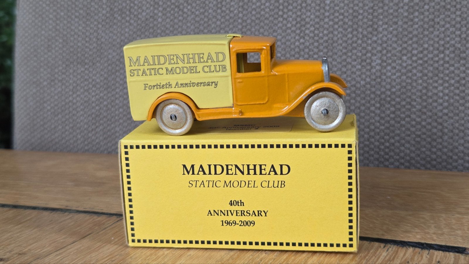 Dinky Toys Delivery Van 28j Maidenhead modelauto MSMC, Hobby en Vrije tijd, Modelauto's | 1:43, Ophalen of Verzenden, Zo goed als nieuw