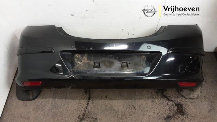 Achterbumper van een Opel Astra (Astra H 04-) (Z20R), Gebruikt, -, -, Opel