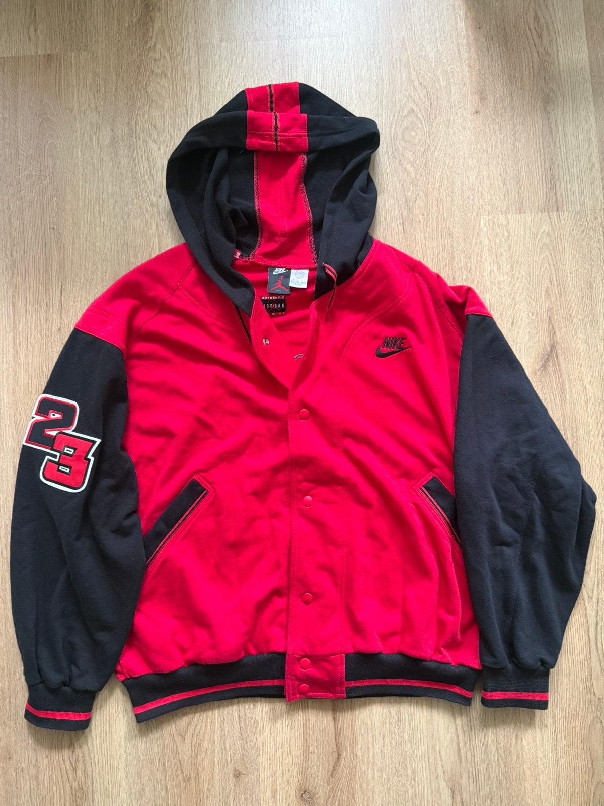 Vintage Nike Air Jordan Jumpman Vest 90’s Will Smith - L, Ophalen of Verzenden, Zo goed als nieuw, Maat 52/54 (L), Meerkleurig