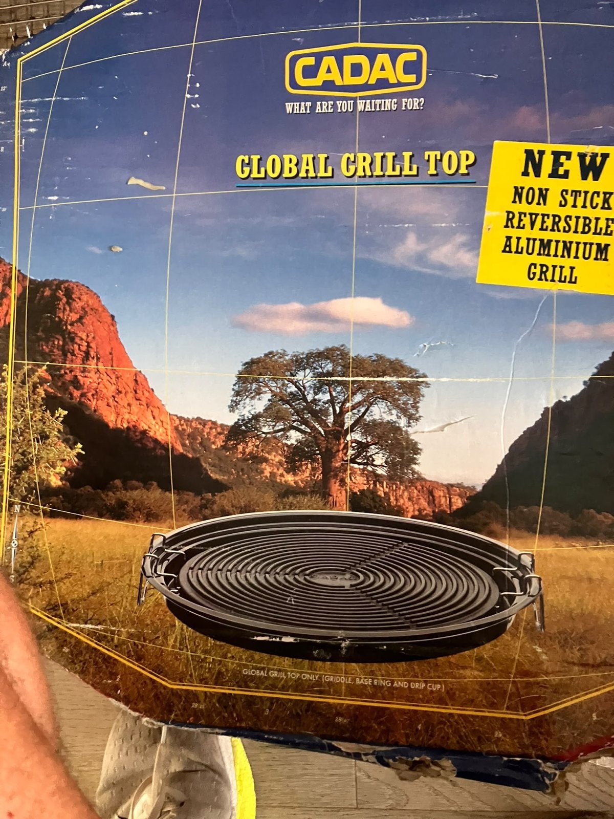 Cadac Global Grill Top - skottelbraai, Tuin en Terras, Ophalen of Verzenden, Gebruikt