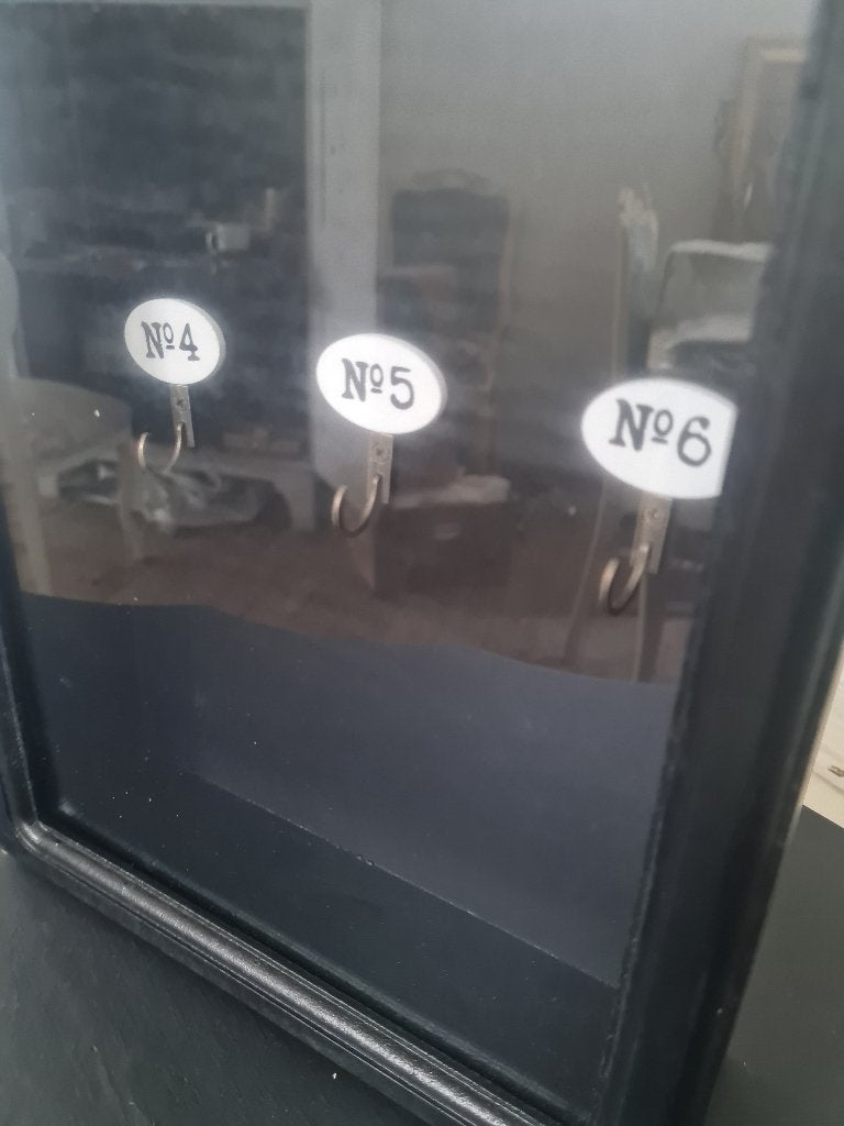Sleutelkastje met glas/deurtje nieuw Clayre & Eef, Heikant 21 Kaatsheuvel, Belle Vieille Brocante, Nieuw, Klassiek