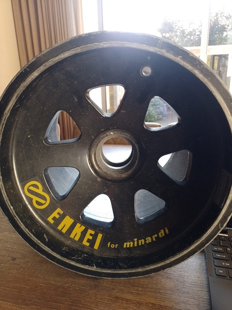 formule 1 velg minardi merk enkei, Ophalen, Zo goed als nieuw, Formule 1