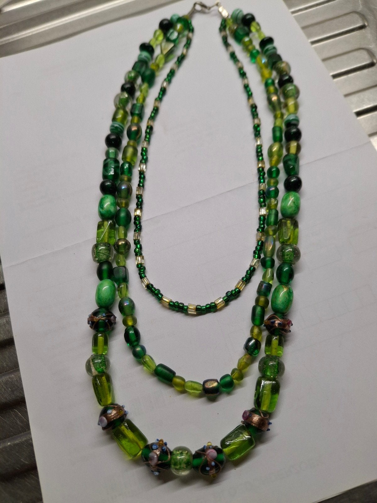 halssnoer met  murano kralen, Ophalen of Verzenden