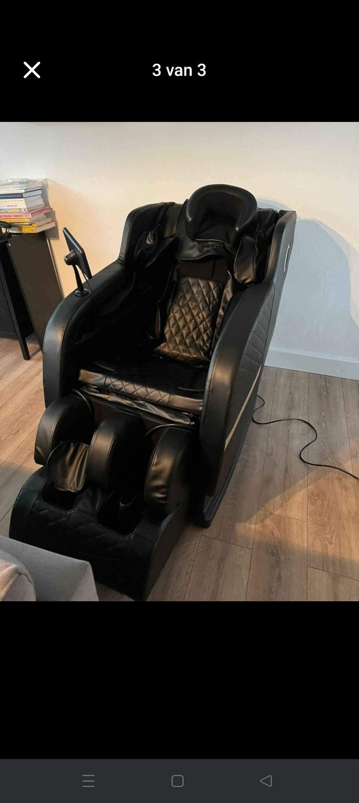 Luxe Massagestoel met Diverse Functies, Sport en Fitness, Massageproducten, Ophalen, Zo goed als nieuw, Massagestoel of Kussen