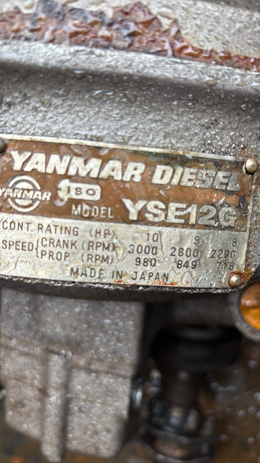 Yanmar YSE 12 G, Watersport en Boten, Ophalen, Gebruikt, Diesel, 10 tot 30 pk