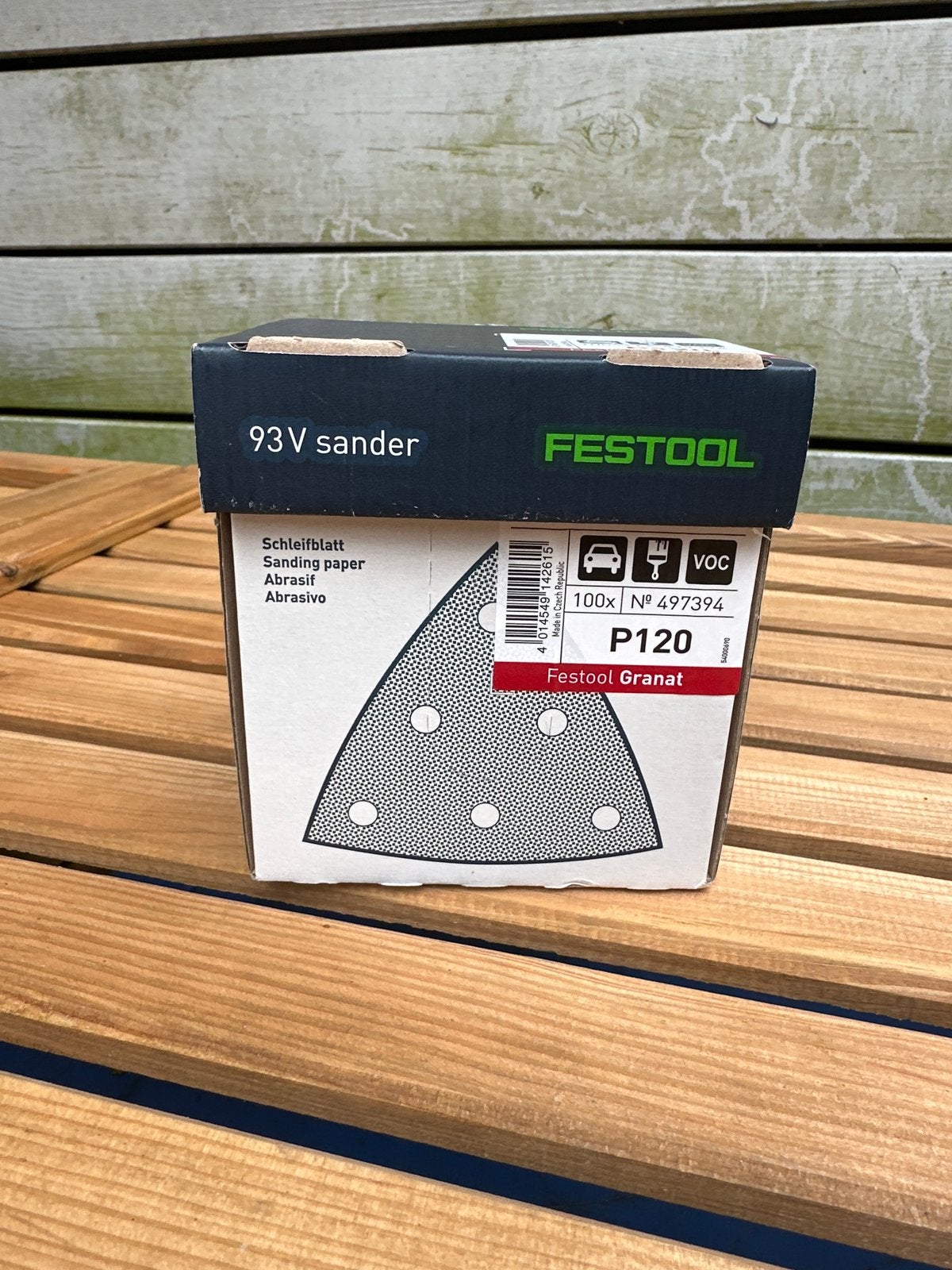 Festool 497394 Granat schuurpapier P120 93V 50x, Ophalen of Verzenden, Nieuw, Minder dan 600 watt, Overige typen