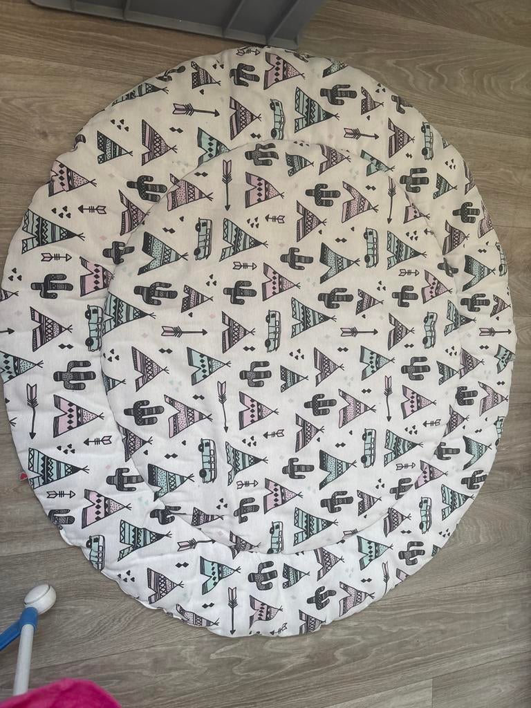 Unisex boxkleed met twee kanten, Ophalen, Gebruikt, Kleed of Kussen