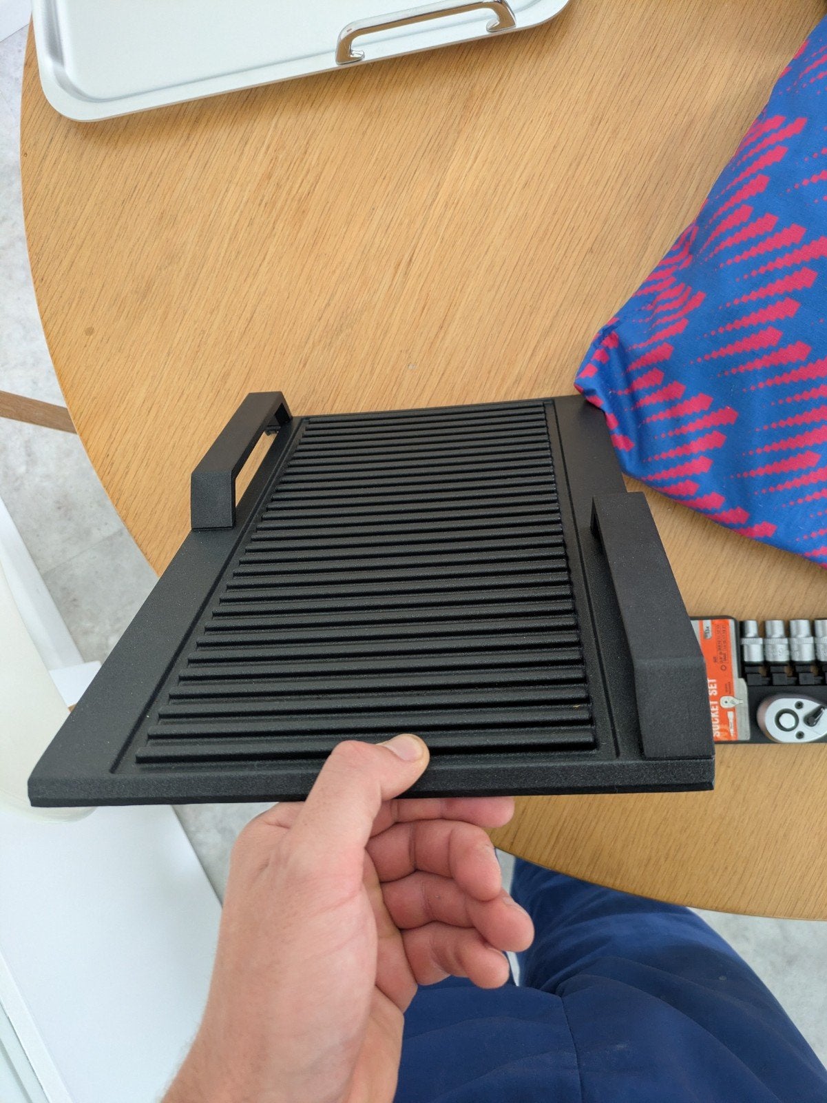 Siemens HZ390522 originele grillplaat – voor inductie, Ophalen of Verzenden, Nieuw