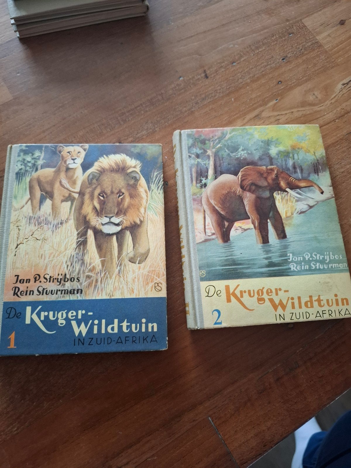 De Kruger-Wildtuin in Zuid-Afrika - Deel 1 & 2, Ophalen of Verzenden, Gelezen, Natuur algemeen, Jan P. Strijbos, Rein Stuurman