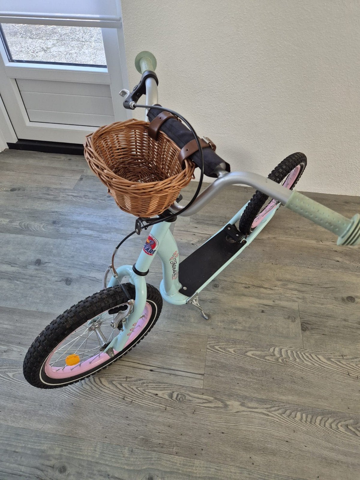 Leuke kinderstep met mandje - goed., Ophalen, Gebruikt, Gewone step, Onbekend