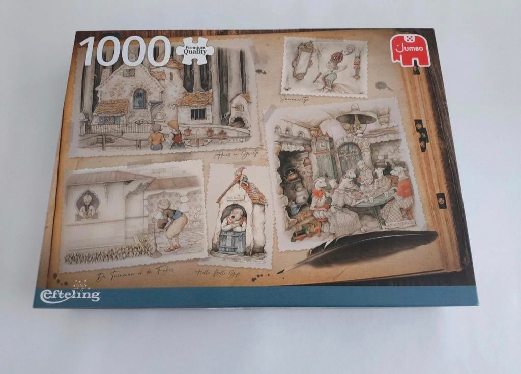 Anton Pieck Efteling puzzel - 1000 stukjes - Jumbo, Ophalen of Verzenden, Meer dan 50 stukjes, Nieuw, 6 jaar of ouder