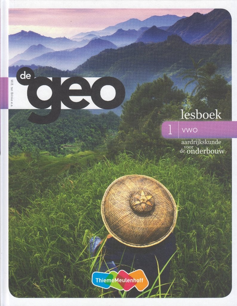 De GEO 9e editie Aardrijkskunde VWO 1 Tekstboek + Werkboek A, Boeken, VWO, ThiemeMeulenhoff, Ophalen of Verzenden, Aardrijkskunde