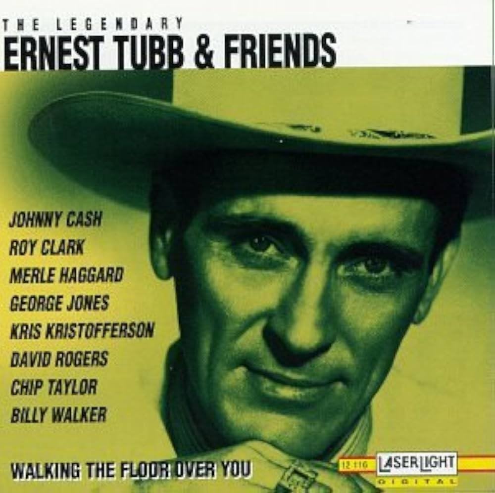 CD Ernest Tubb & friends - Walking the floor over you, Ophalen of Verzenden, Zo goed als nieuw, Album, Country