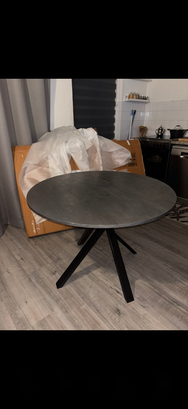 Ikea tafel rond, Ophalen, Zo goed als nieuw, Rond, 50 tot 100 cm