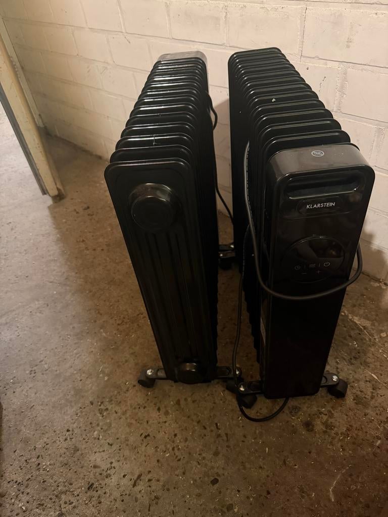 Klarstein Radiator - Elektrische Oliegevulde Kachel, Gebruikt, Overige soorten, Elektrisch, Ophalen of Verzenden
