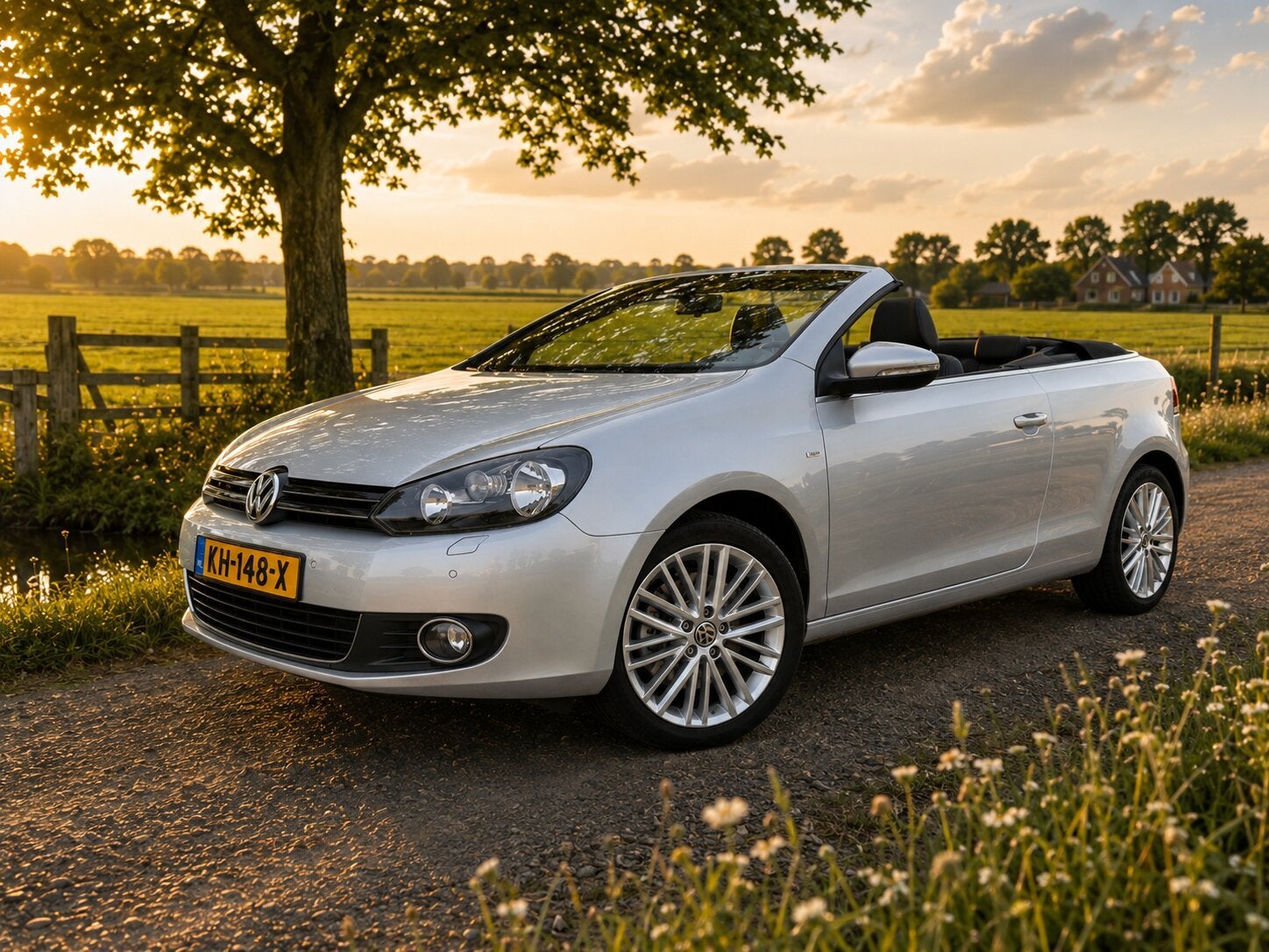 Volkswagen Golf Cabriolet 2.0 TDI Cup l BlueMotion l Camera, Auto's, Voorwielaandrijving, Euro 5, Automatische klimaatregeling