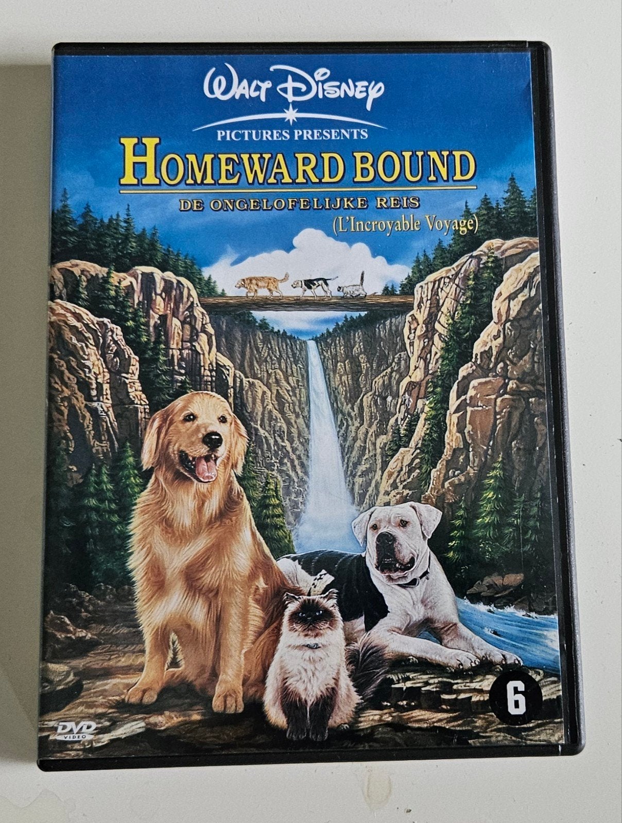 Homeward Bound: De Ongelofelijke Reis (1993), Gebruikt, Nederlands, Ophalen of Verzenden, Duits