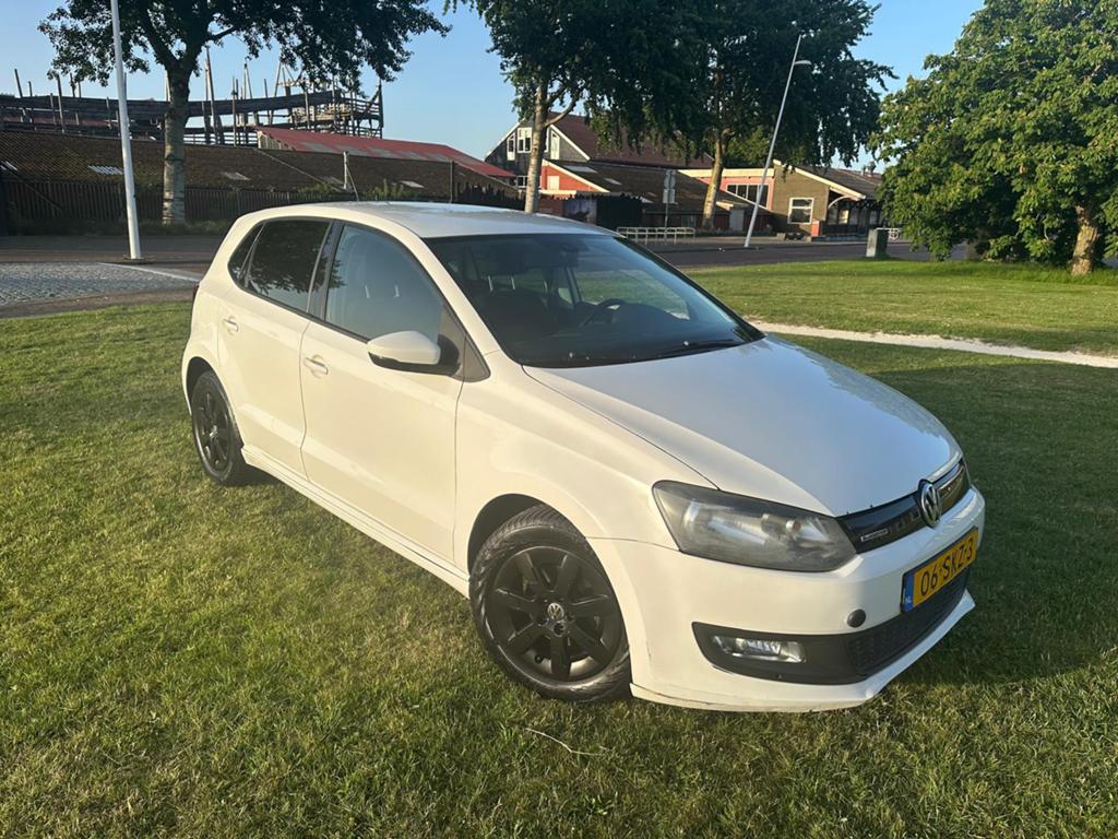 Volkswagen Polo 1.2 TDI 55KW BM 2011 Wit, Voorwielaandrijving, 1199 cc, 96 €/maand, Wit