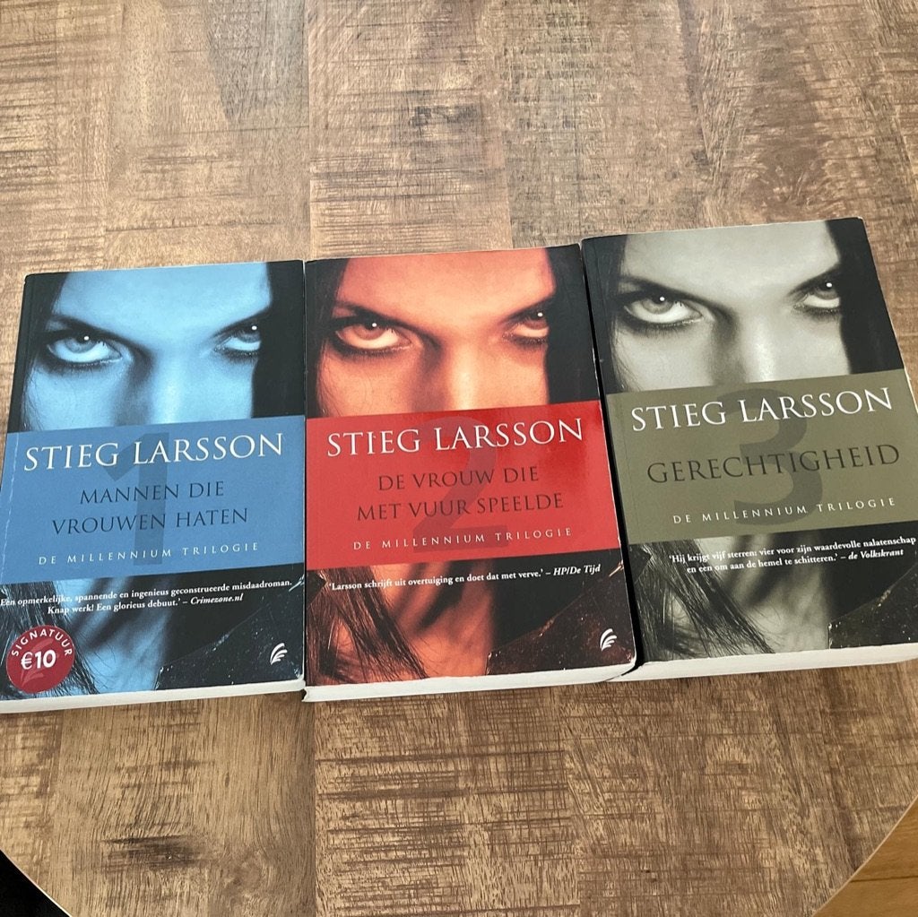 Boeken Stieg Larsson, Boeken, Ophalen, Zo goed als nieuw