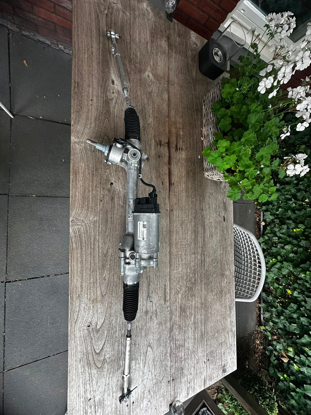 Porsche gt3 steering rack en 2 michelin racebanden, Ophalen, Porsche