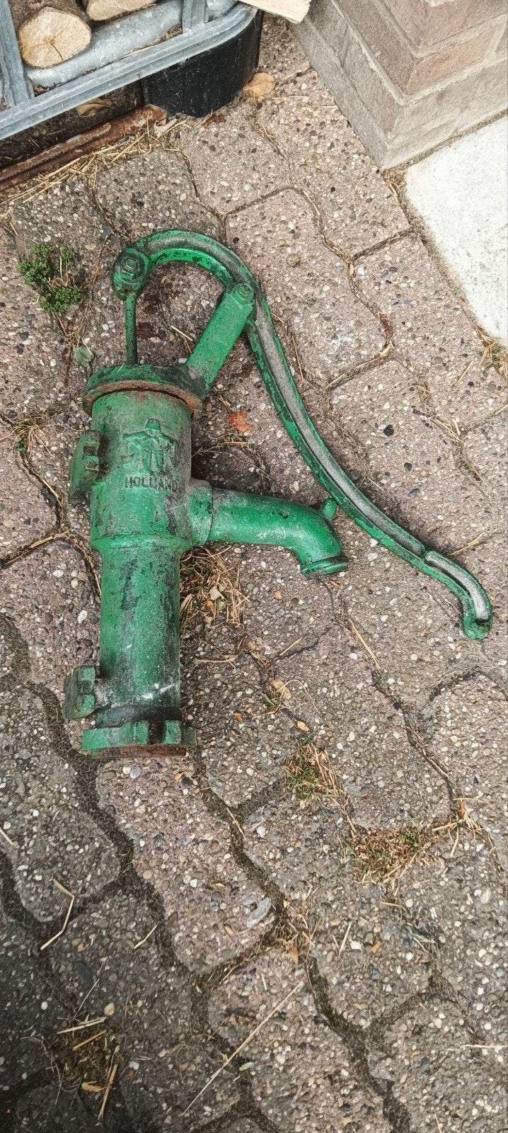 Waterpomp, Ophalen