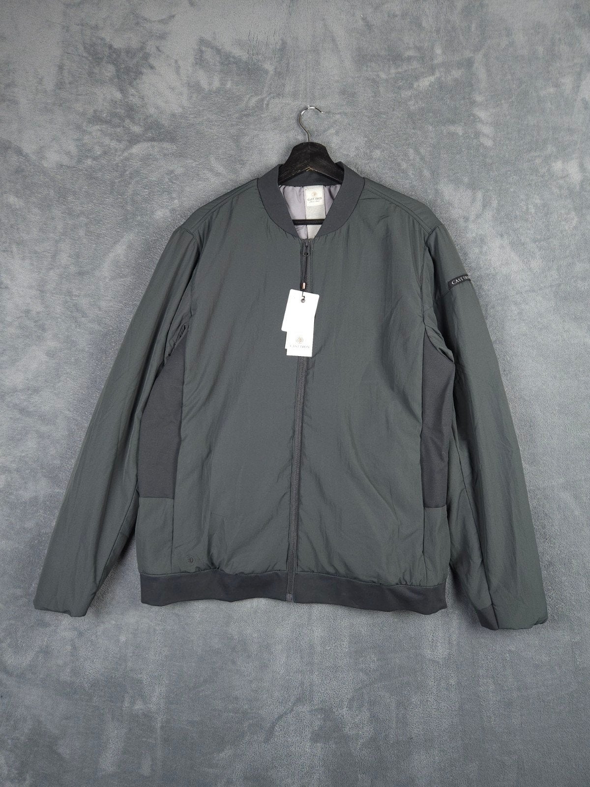 Cast Iron Jas Bomber Jack XL Zomerjas Grijs Waterafstotend, Kleding | Heren, Jassen | Zomer, Verzenden, ., ., .