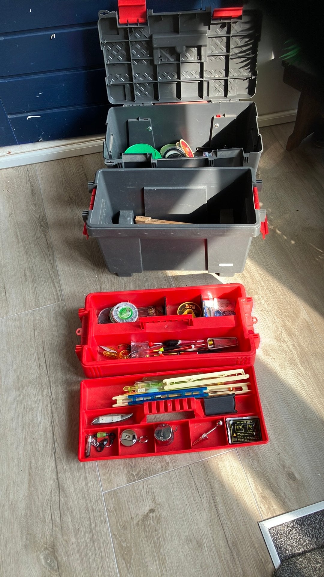 Viskoffer gevuld, Ophalen, Zo goed als nieuw, Koffer of Tas