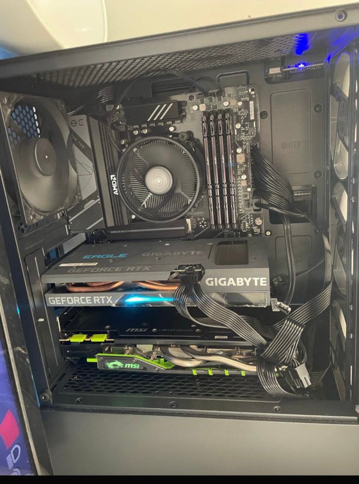 Gaming pc, Computers en Software, Desktop Pc's, Zo goed als nieuw, 4 Ghz of meer, SSD, 32 GB, Met videokaart, Gaming, Ophalen
