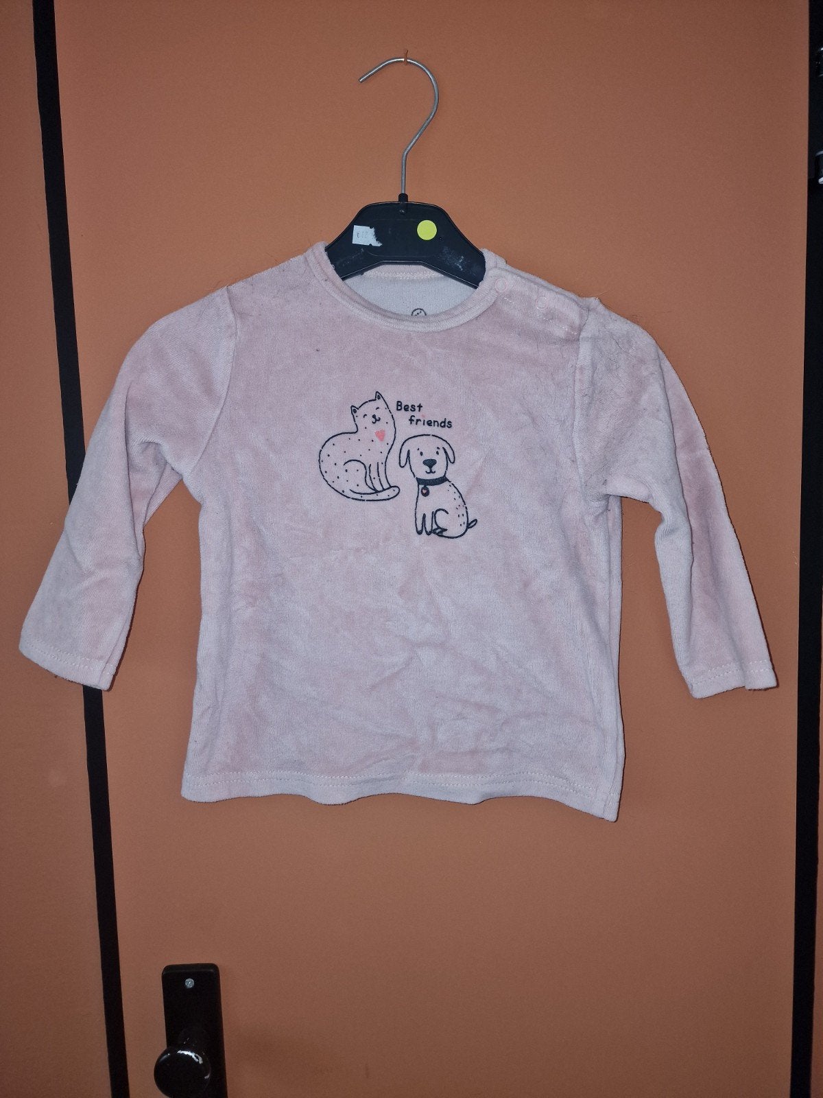 roze meisjes pyjama shirt maat 86, Nacht- of Onderkleding, Gebruikt, Meisje, Kruidvat