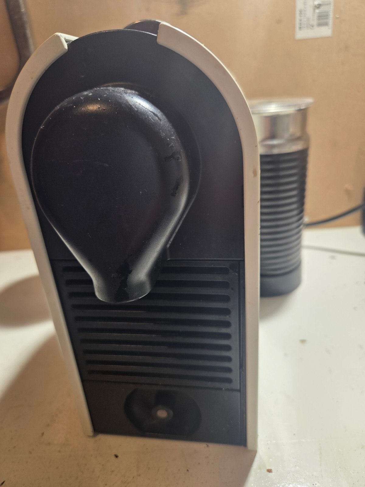 Krups Nespresso XN260 Koffiezetapparaat Wit onderdelen, Ophalen, Koffiepads en cups, Espresso apparaat, 1 kopje