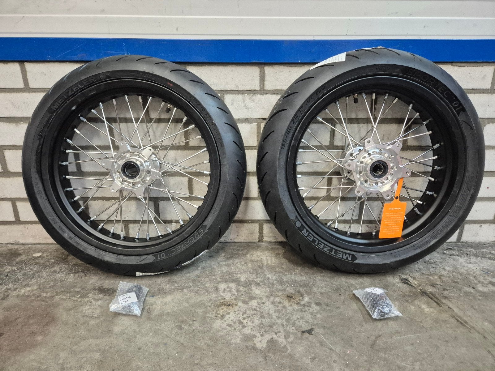 Supermoto wielen KTM Husqvarna Gas incl. nieuwe Metzeler, Ophalen of Verzenden, Nieuw