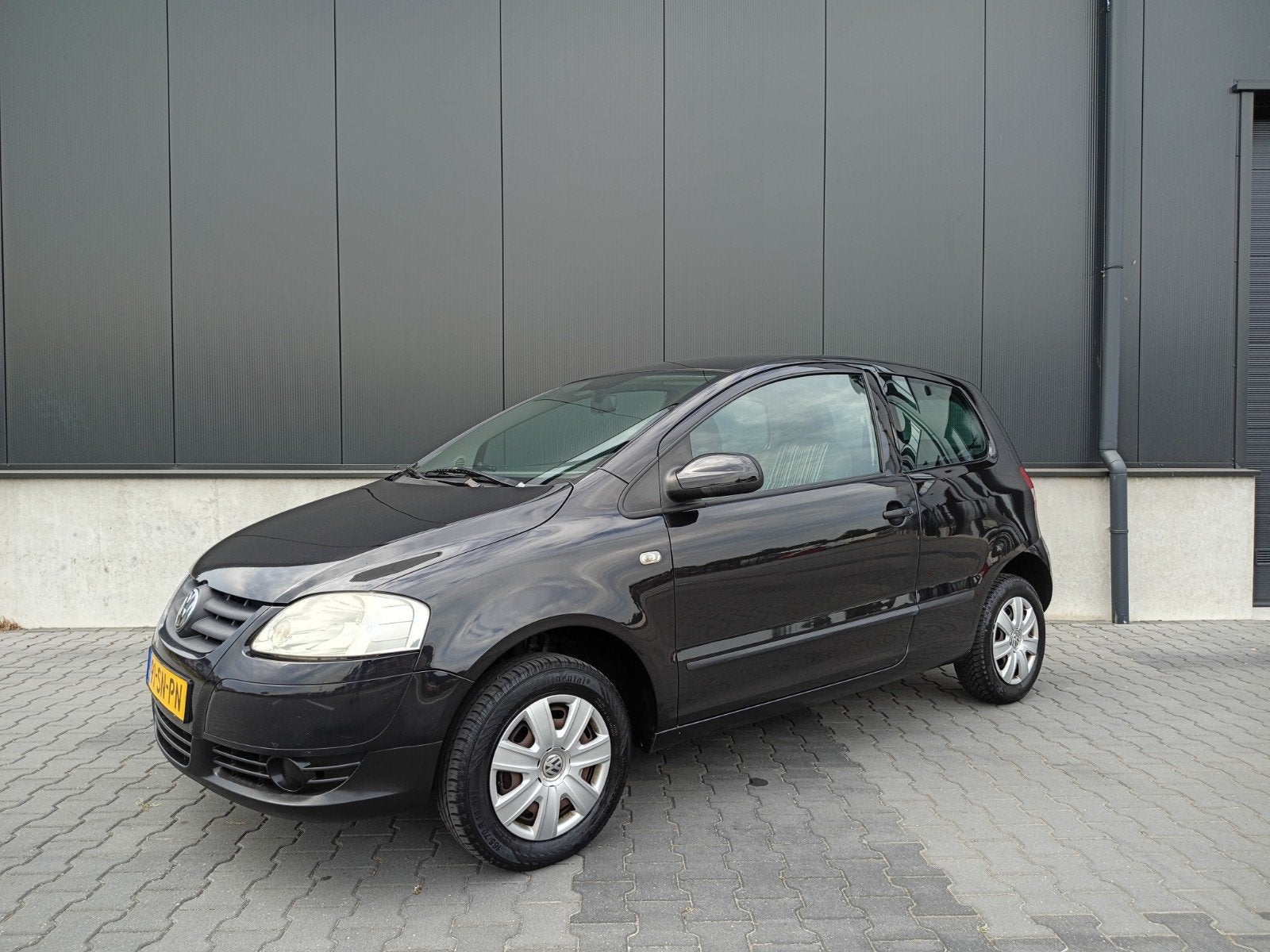 Volkswagen Fox 1.2 40KW 2006 Zwart, Auto's, Volkswagen, Particulier, Fox, Benzine, C, Hatchback, Handgeschakeld, Origineel Nederlands