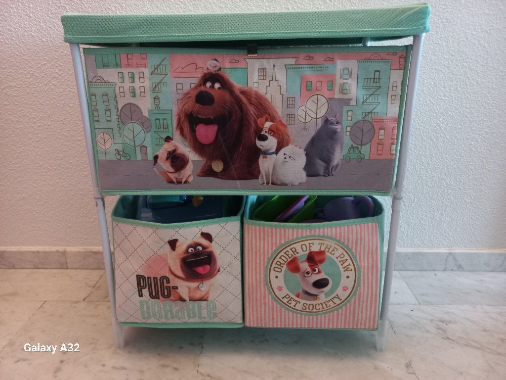 Speelgoedkastje - Secret Life of Pets 53x30x60 cm, Ophalen of Verzenden, Zo goed als nieuw, Kast