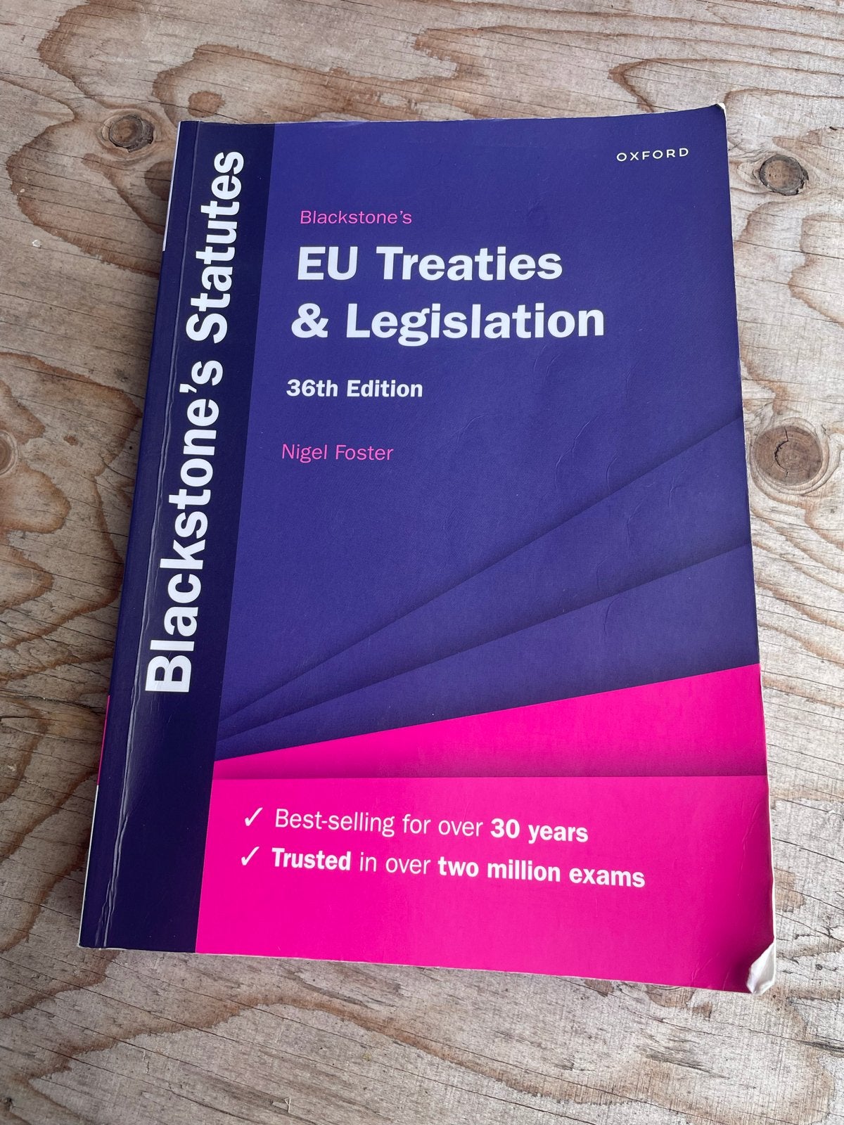 Blackstone's EU Treaties & Legislation 36th Edition, Ophalen of Verzenden, Gamma, Gelezen, WO