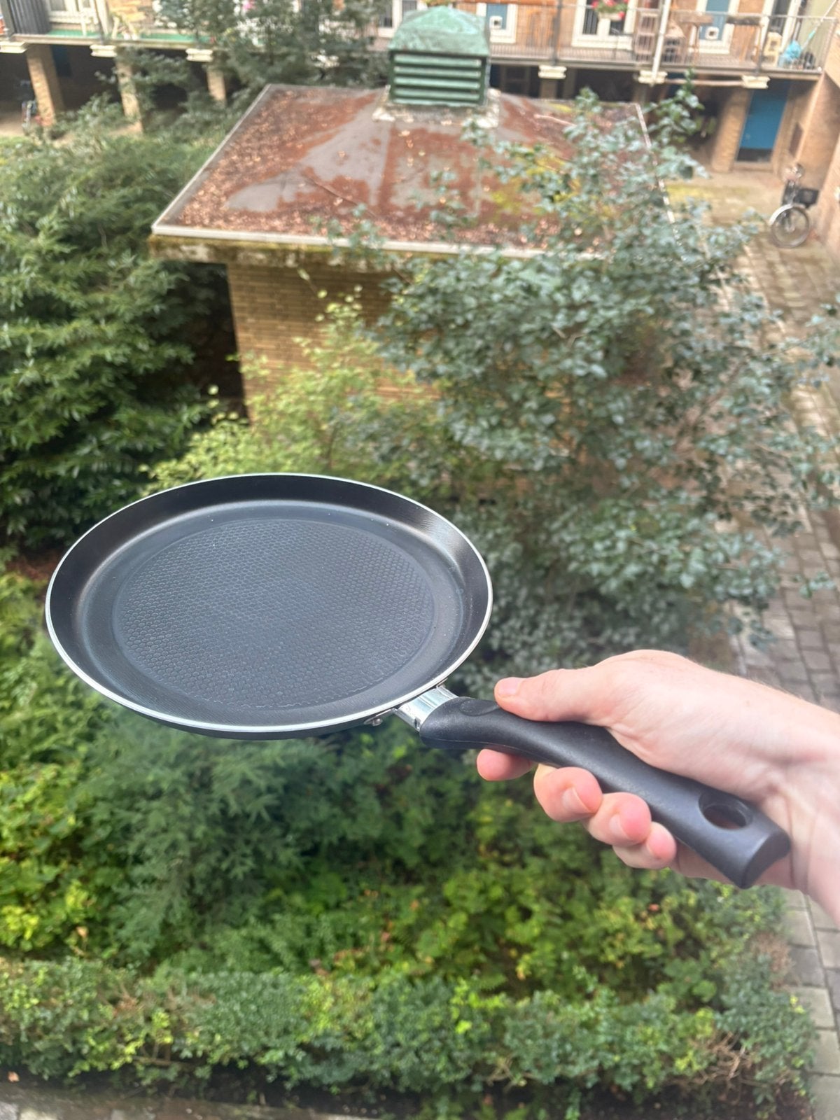Pannenkoekenpan, Huis en Inrichting, Keuken | Potten en Pannen, Ophalen, Zo goed als nieuw